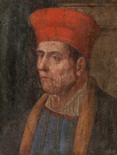 Egy férfi portréja alkotó: Bernardino di Betto Pinturicchio
