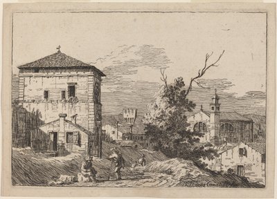Táj egy halott fával alkotó: Bernardo Bellotto