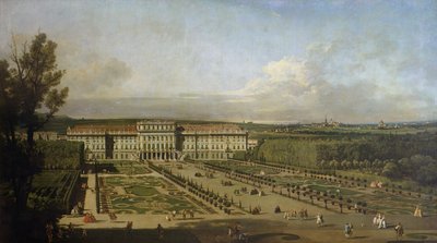 Schonbrunni kastély és kertek, 1759-61 alkotó: Bernardo Bellotto