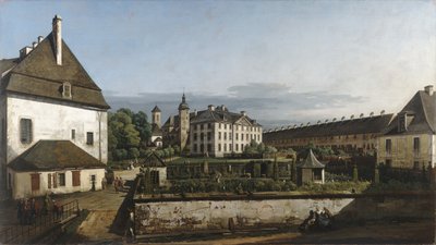 The Fortress of Konigstein: Courtyard with the Brunnenhaus alkotó: Bernardo Bellotto