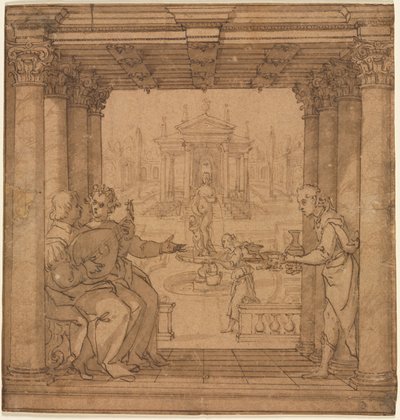 Illusztráció: Torquato Tassos Gerusalemme Liberata, 1586-1590. alkotó: Bernardo Castello