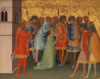 Szent Reparata kivégzésre készül. alkotó: Bernardo Daddi