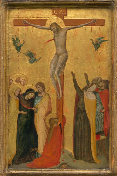 A keresztre feszítés, c. 13201325. alkotó: Bernardo Daddi