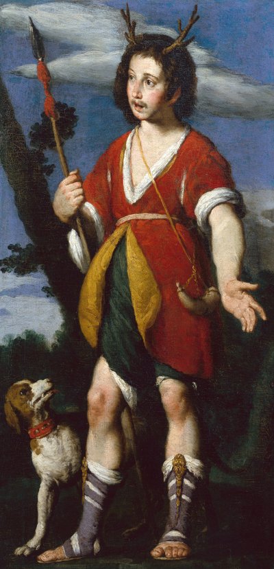 Actaeon (olaj, vászon) alkotó: Bernardo Strozzi