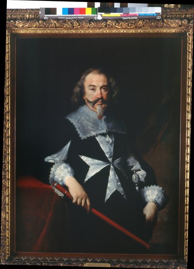 Egy máltai lovag portréja (Scipione Papafava?), 1629 körül (olaj, vászon) alkotó: Bernardo Strozzi