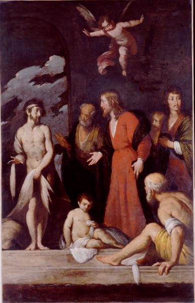 A bénultak gyógyulása alkotó: Bernardo Strozzi