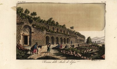A stadion romjai Ephesusban, Görögországban alkotó: Bernardoni Bernardoni