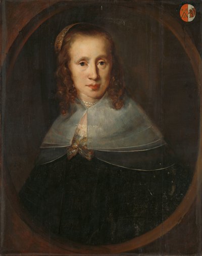 Digna de Maets portréja. François Leydecker első felesége alkotó: Bernardus Swaerdecroon