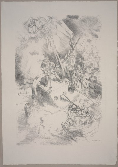 Vihar (Sturm) alkotó: Bernhard Hasler