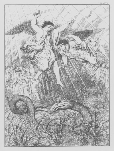 Dante Isteni komédiája, Purgatorio (Purgatórium), XIV. tábla (lithó) alkotó: Bernhard Schuler