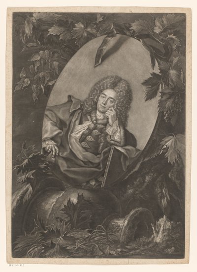 Christoph Ludwig Agricola portréja alkotó: Bernhard Vogel
