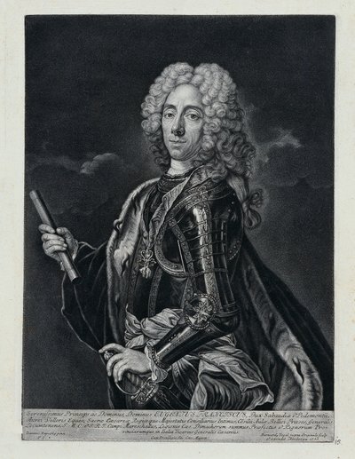 Savoyai Jenő herceg alkotó: Bernhard Vogel