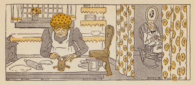 A mézeskalács ember, egy új-angliai mese (színes litó) alkotó: Bert Elliott