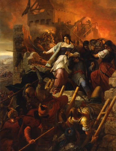 Az egri nők, 1867 alkotó: Bertalan Székely