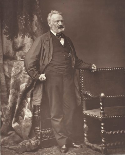 Victor Hugo francia regényíró, drámaíró és költő, 1802-1885, 187576. alkotó: Bertall et Cie