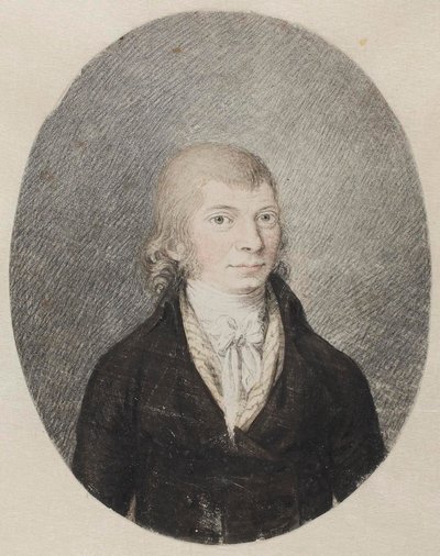 Jørgen West portréja alkotó: Bertel Thorvaldsen