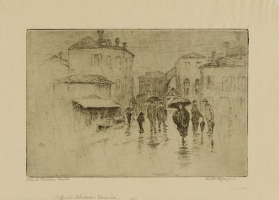 Április Zuhany, Velence alkotó: Bertha E. Jaques