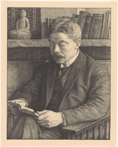 Mr. portréja J. Dekker (eredeti cím) alkotó: Bertha van Hasselt