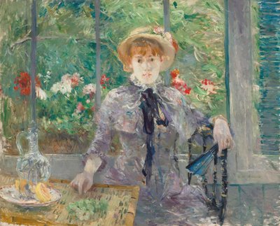 Reggeli után, 1881 alkotó: Berthe Morisot