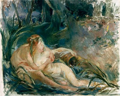 Apolló megjelenik Latone-ban, Boucher nyomán (olaj, vászon) alkotó: Berthe Morisot