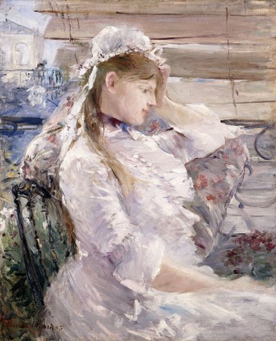 A vakok mögött, 1879 alkotó: Berthe Morisot
