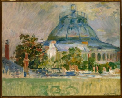 A bikaviadal-aréna kupolája a Pergolesi utcában alkotó: Berthe Morisot