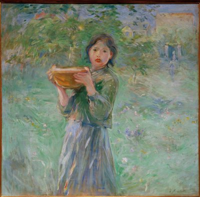 A tejes tál alkotó: Berthe Morisot
