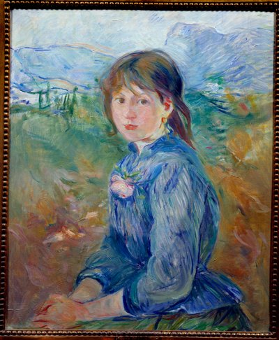 La petite nicoise Berthe Morisot festménye alkotó: Berthe Morisot