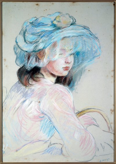 Kislány kosárral alkotó: Berthe Morisot
