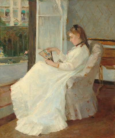 A művész nővére az ablakban alkotó: Berthe Morisot