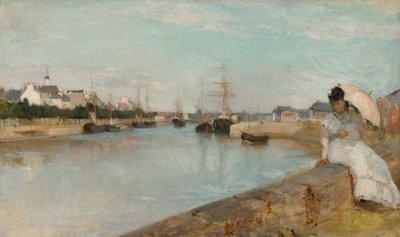 A lorienti kikötő alkotó: Berthe Morisot