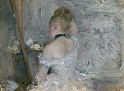 Nő a WC-ben, 1875-1880 alkotó: Berthe Morisot