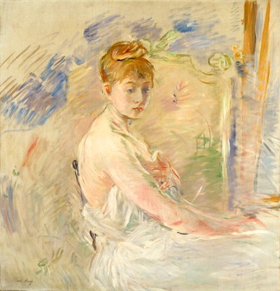 Fiatal Lány Felkel alkotó: Berthe Morisot