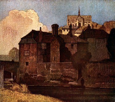 Arundel, West Sussex, 1926. alkotó: Bertram Nicholls