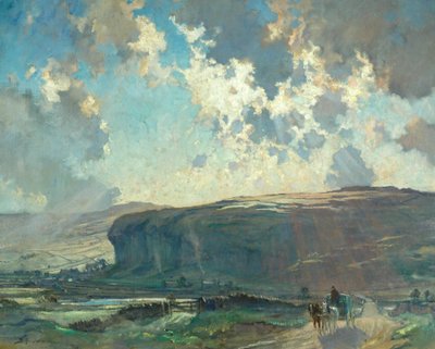 Őfelsége postája, Kilnsey Crag alkotó: Bertram Priestman