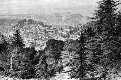 Simla, India, 1895. alkotó: Auguste Bertrand