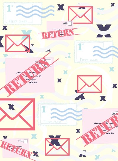Return to Sender, 2015 (illusztráció, digitális) alkotó: Beth Travers