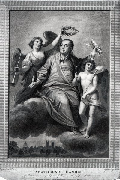 Händel apoteózisa, 1787 alkotó: Biagio Rebecca