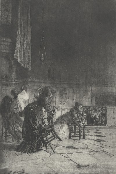 Egy milánói templom belseje Egy milánói templom belseje [sic], c. 1874. alkotó: Bianchi Mose