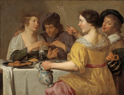 Perec húzása, 1630 és 1640 között alkotó: Bijlert