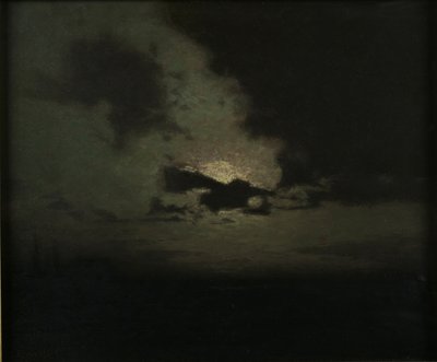 A rejtett hold, 1907 körül alkotó: Lowell Birge Harrison