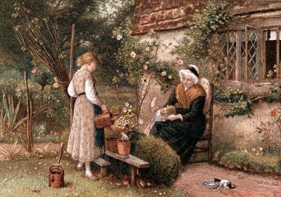 Ifjúság és kor, 1866. alkotó: Birket Foster