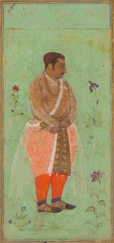 Suraj Singh Rathore, Marwar Radzsa és Shah Jahan anyai nagybátyja..., s. 1600. alkotó: Bishandas