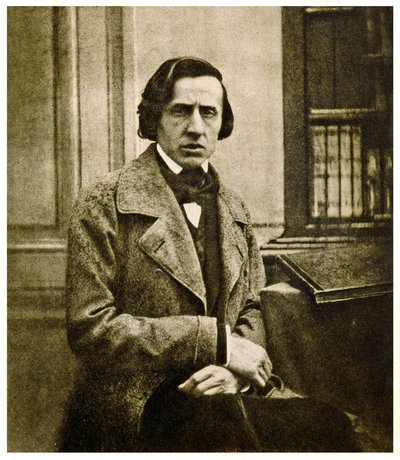 Frederic Chopin portréja alkotó: Bisson Freres Studio