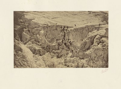 A Mont Blanc megmászása alkotó: Bisson Frères