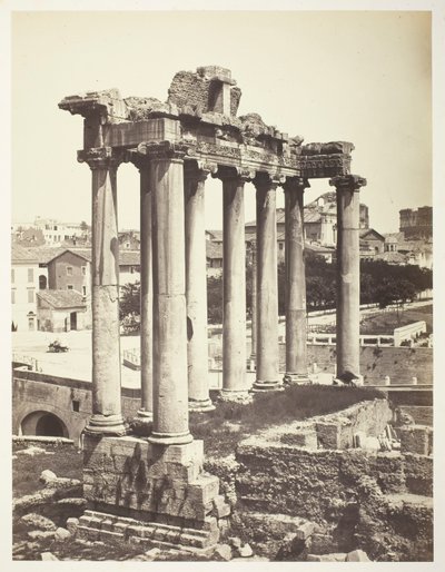 Forum Romanum, Róma alkotó: Bisson Frères