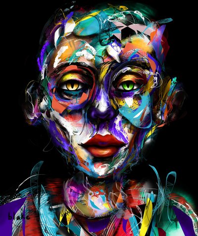 The Vitruvian Mind, 2022 körül (Digitális művészet) alkotó: Blake Munch