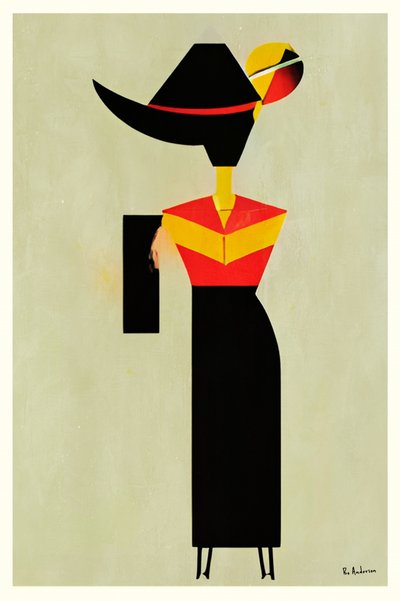 Modern divatfigura alkotó: Bo Anderson