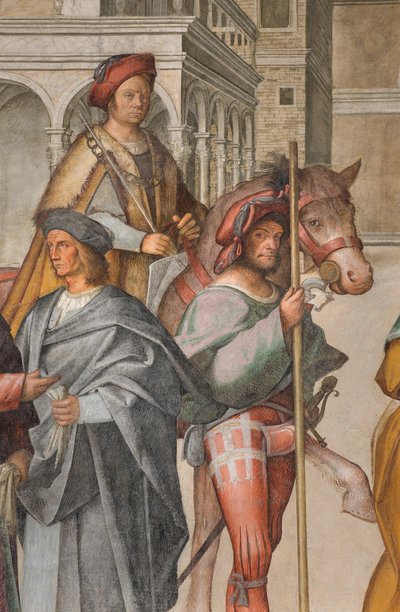 Központi hajó, első északi szakasz, Szent Joachim és Sant