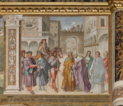 Központi hajó, első északi szakasz, Szent Joachim és Sant